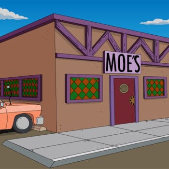 Outside Moe's