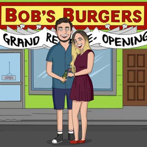 Bob's Burger Style Custom Portrait photo review
