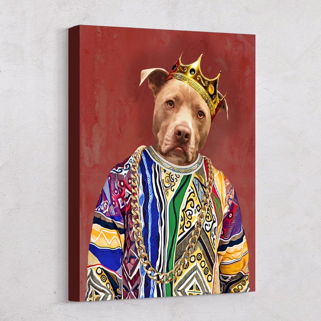 Notorious D.O.G. Custom Pet Art Canvas