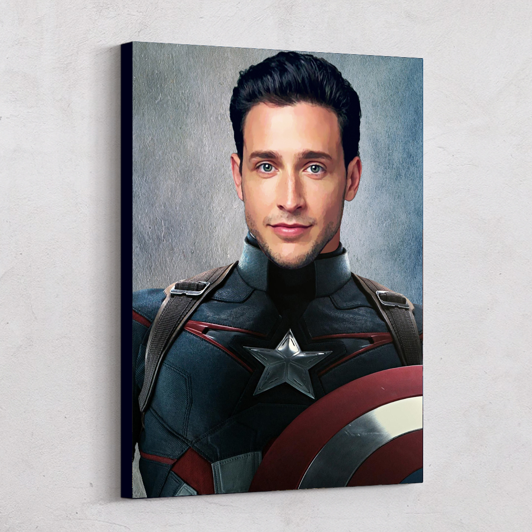Captain America Custom Art
