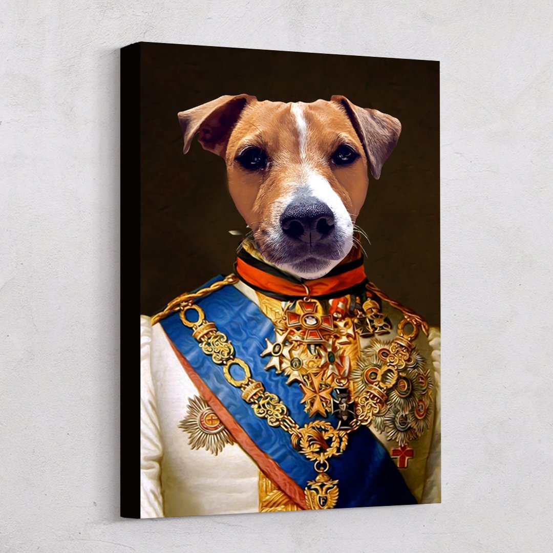 Colonel Renaissance Custom Pet Art Canvas