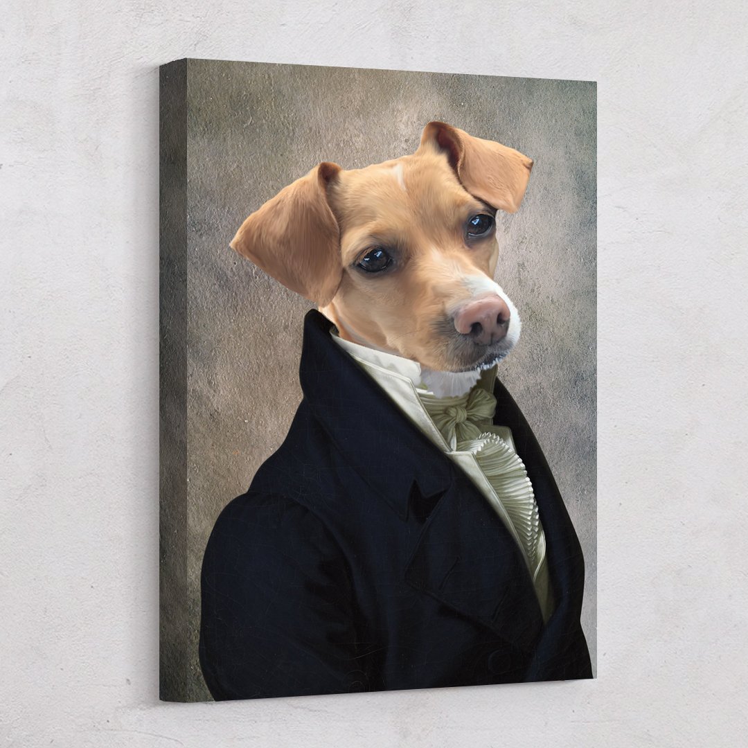 The Count Renaissance Custom Pet Art Canvas
