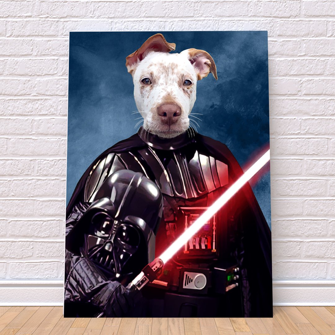 Darth Vader Custom Pet Art Canvas