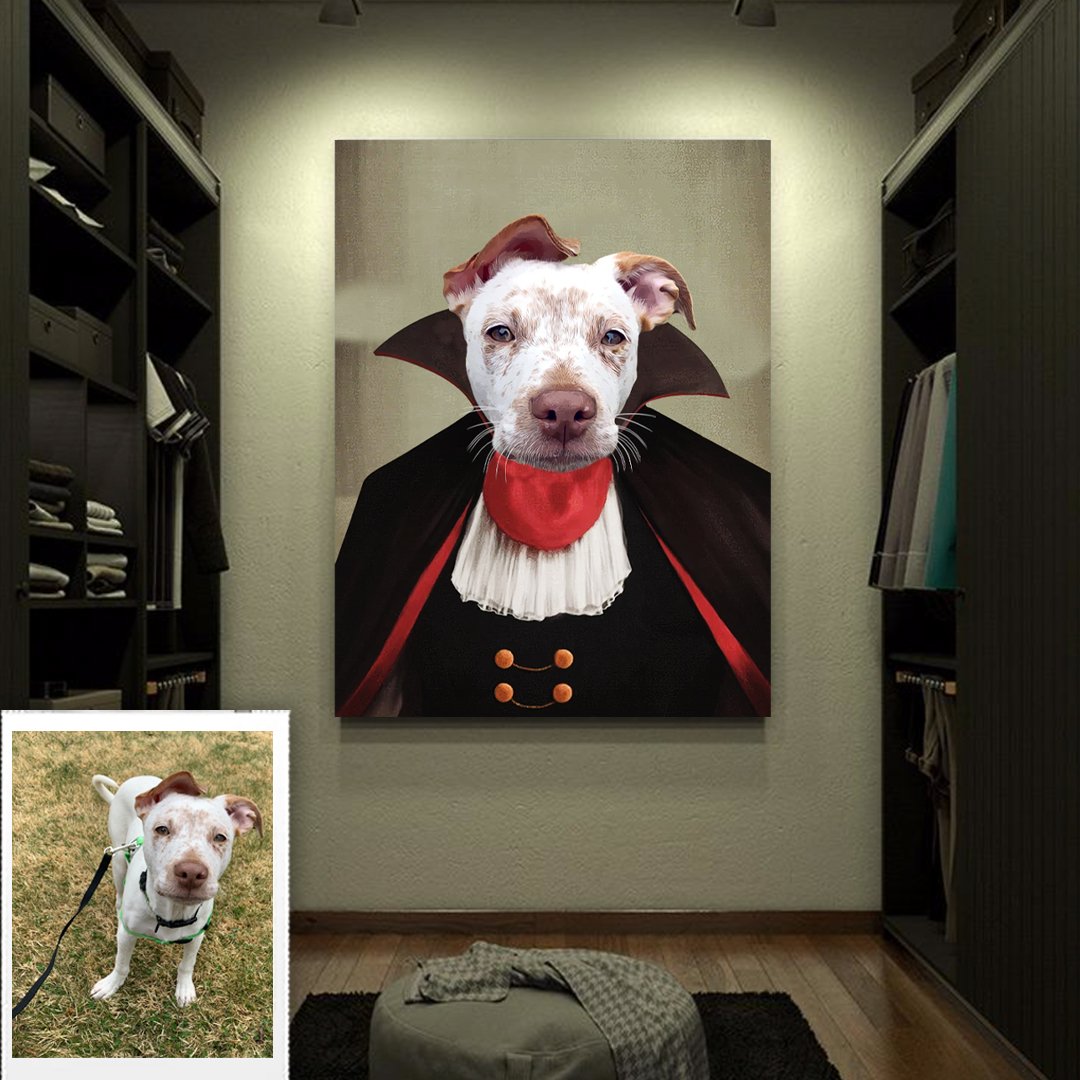 Dracula Pet Custom Art