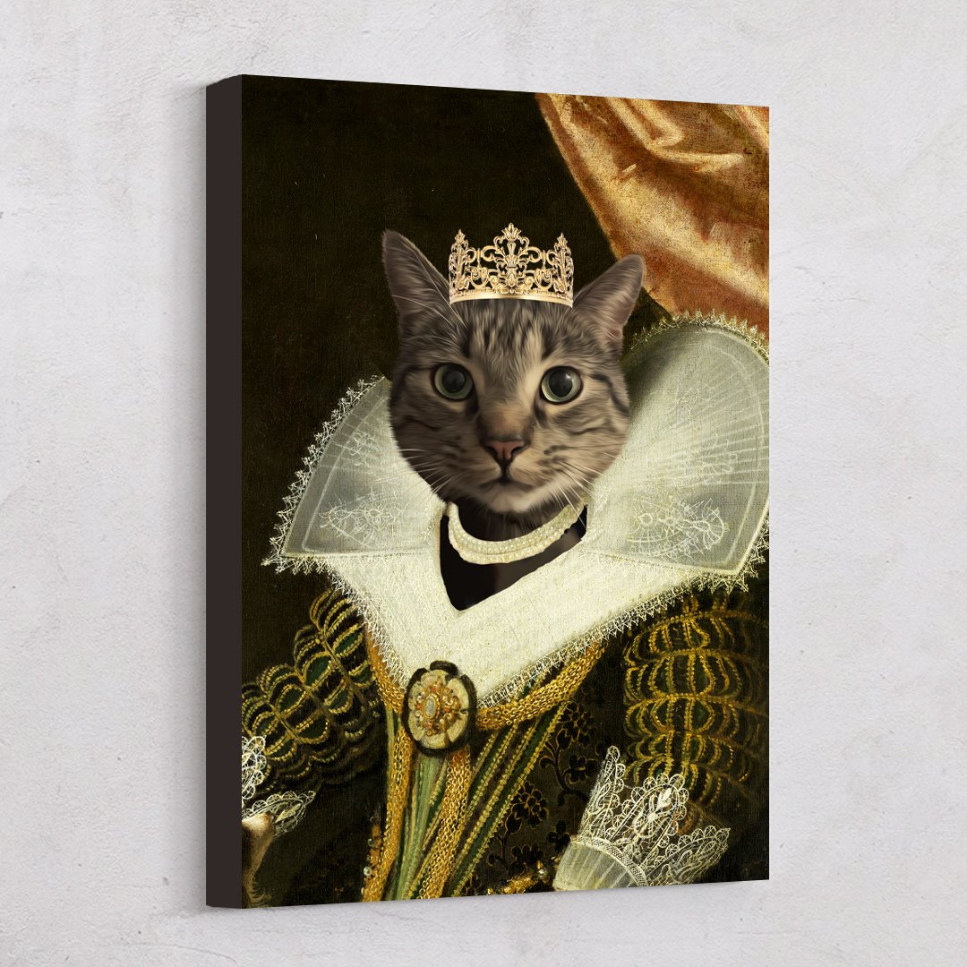 Royal Dutch Princess Renaissance Custom Pet Art Canvas