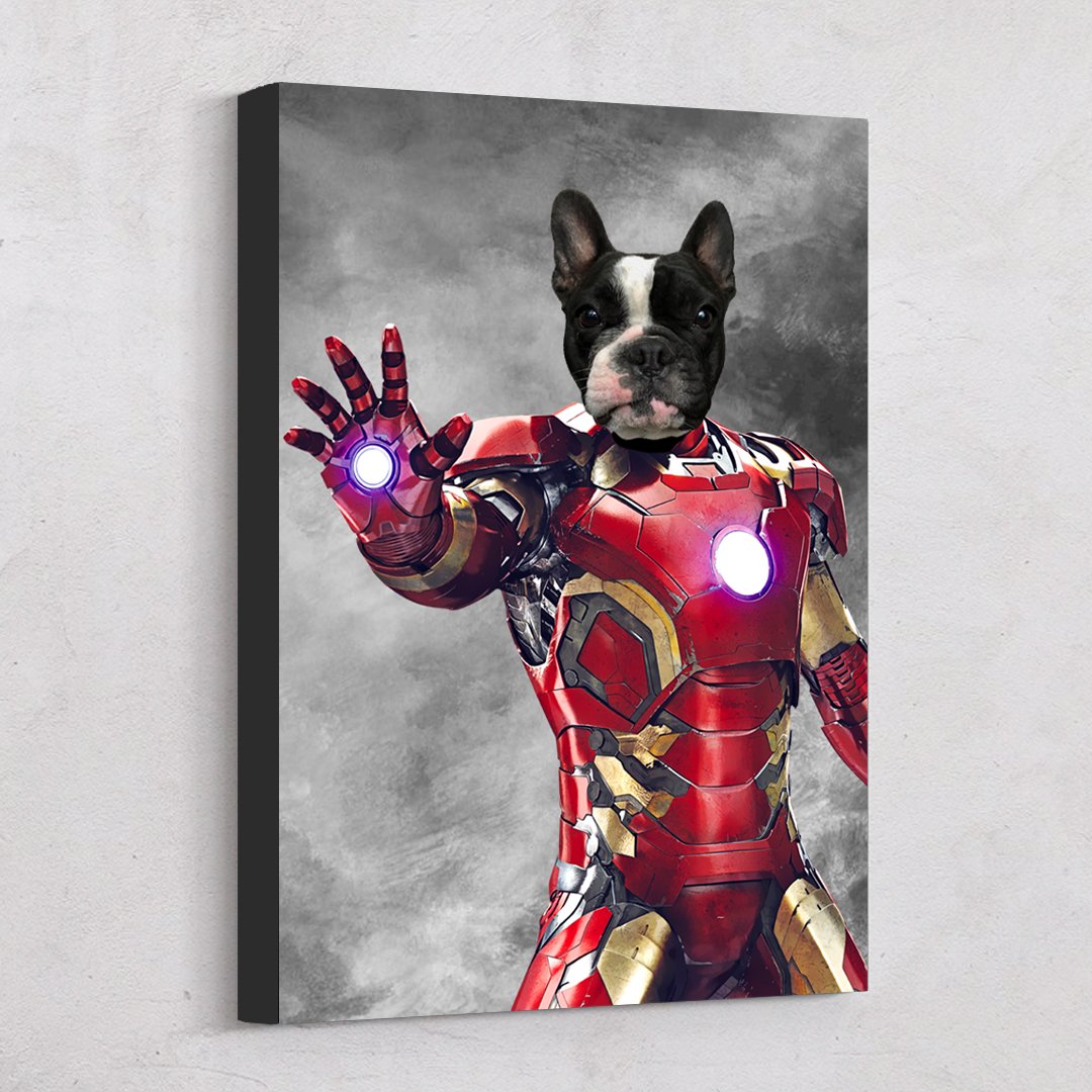 Custom Pet Iron Man Design