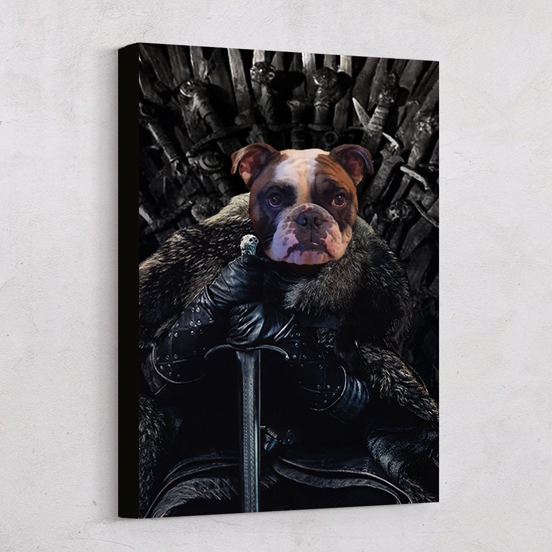 The True King Custom Pet Art Canvas
