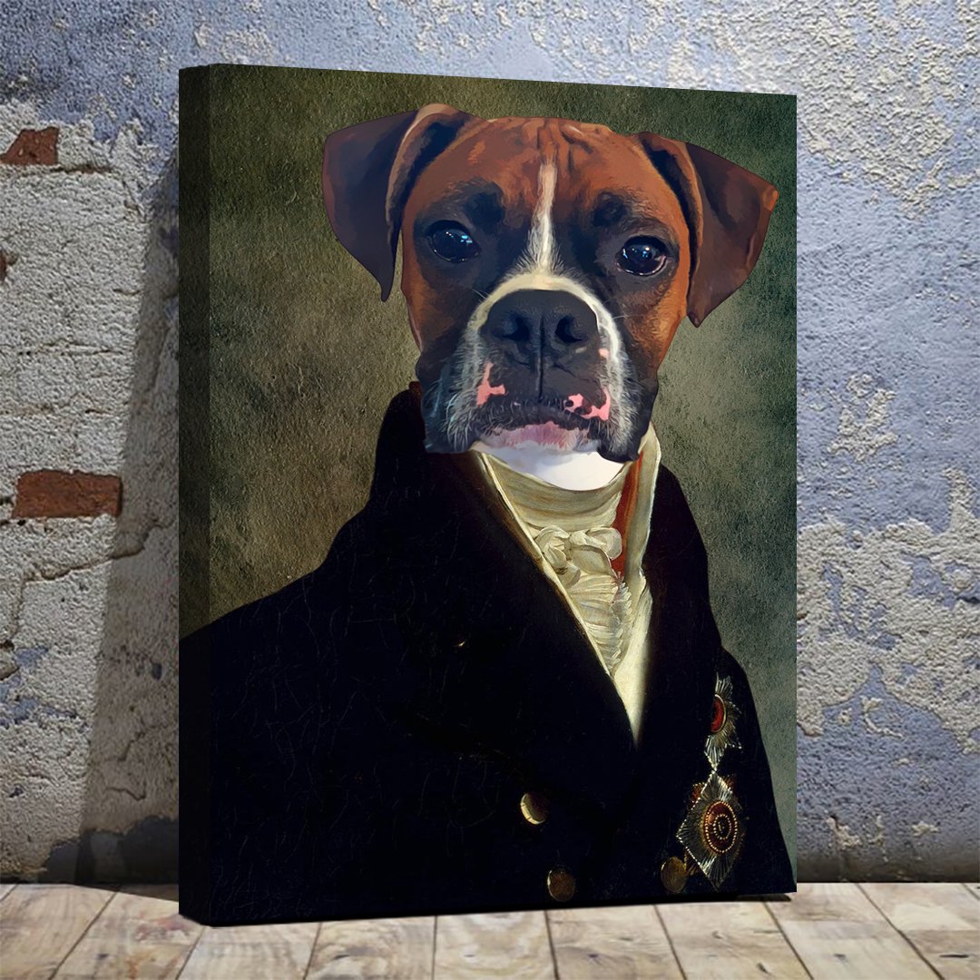 The Barron Renaissance Custom Pet Art Canvas