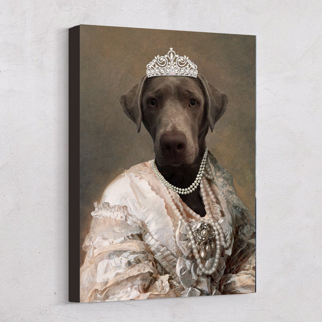 Royal Princess Renaissance Custom Pet Art Canvas