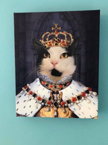 The Queen Renaissance Custom Pet Art photo review