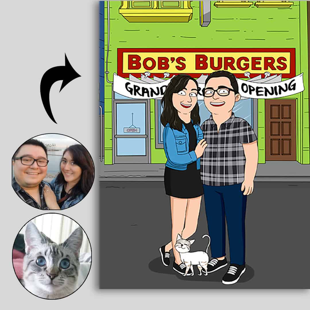 Bob's Burger Custom Portrait