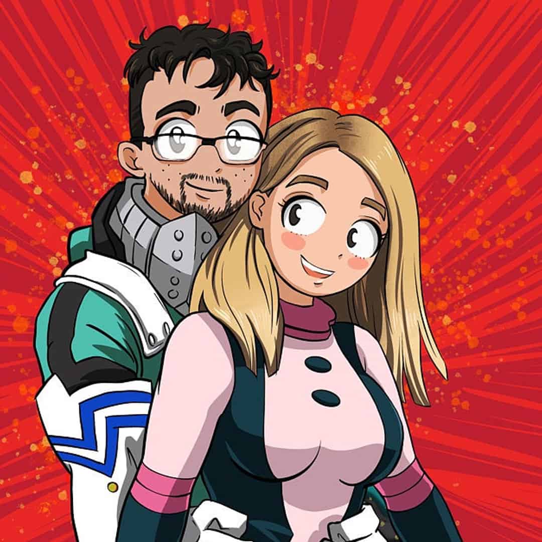 Anime Custom Couple's Portrait