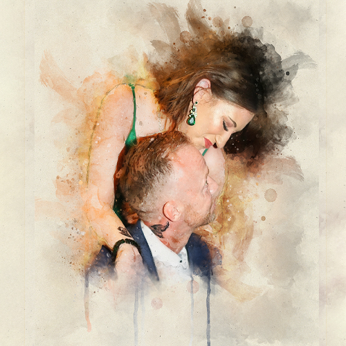 Custom Watercolor Art Style From Photo photo review